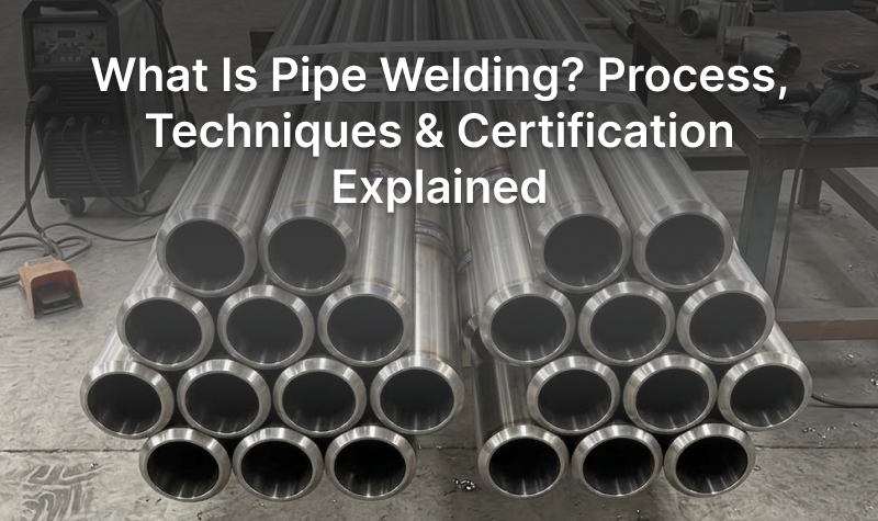 What Is Pipe Welding? Process, Techniques & Certification Explained