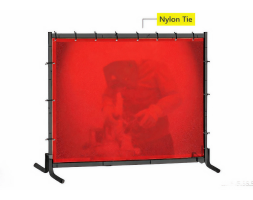 Superon Fixed Curtain with Frame - Full Height