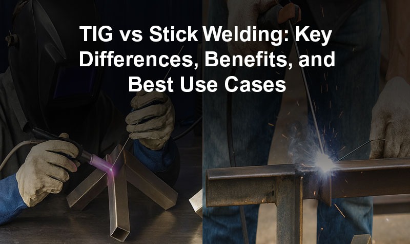 TIG vs Stick Welding: Key Differences, Benefits, and Best Use Cases